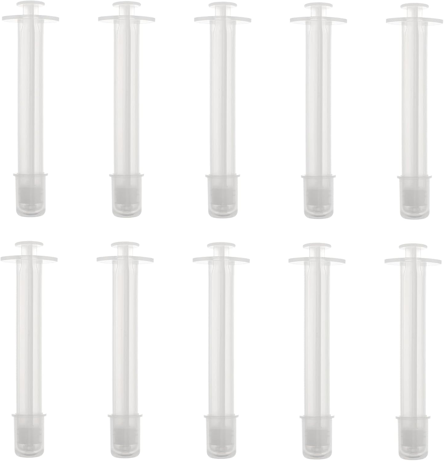 10pcs Vaginal Applicators Disposable Liquid Injector Suppository Aid Shooter Helps to Conceive at Home Syringe Tools for Female - 92 Long 3-8g