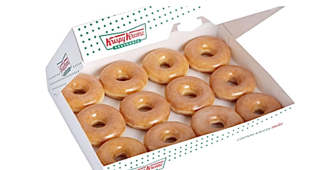 Krispy Kreme Original Glazed Doughnuts - 12 Donuts