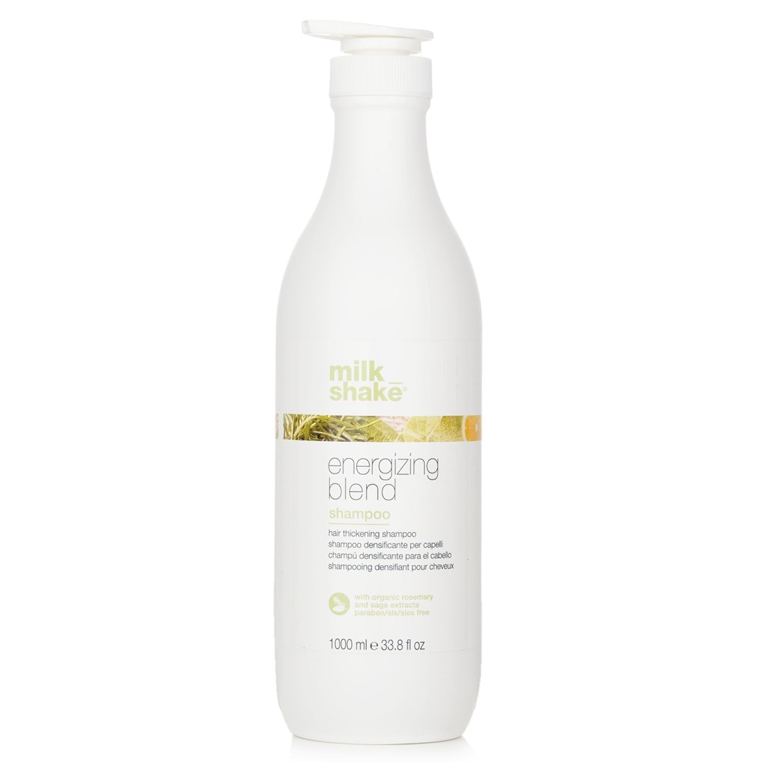 milk_shake Energizing Blend Hair Thickening Shampoo - Revitalizing Volume Shampoo for Fine and Fragile Hair