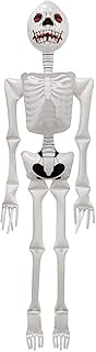 Halloween Spooky Horror Skeleton Inflatable Decoration White 183cm Tall by Henbrandt