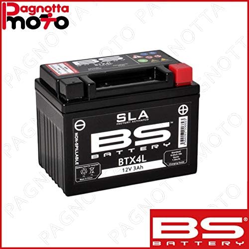 BS BATTERY SLA Sealed BTX4L+ Arctic Y 12 4T Youths 90 2004>2005 Battery
