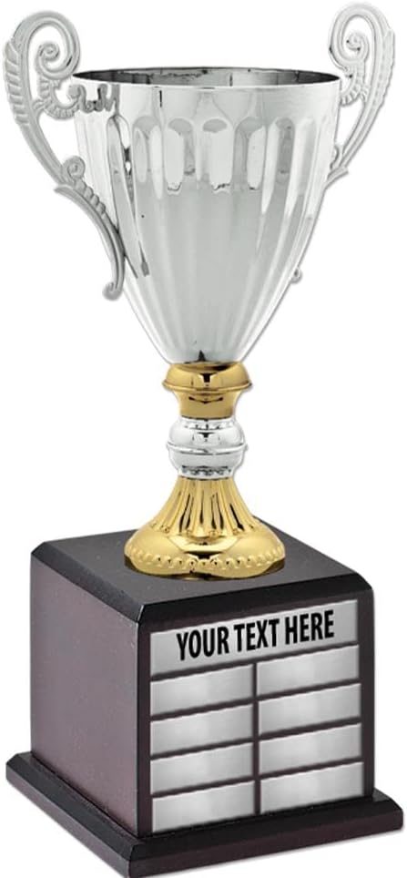 18 1/2" Silver Accolade Perpetual Cup Trophy Custom Award Prime