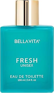 Fresh (3.4 fl. oz.) Eau de Toilette for women with Bergamot, Lavender, Ylang-Ylang | Premium perfume imported from Italy and France | Long-lasting perfume
