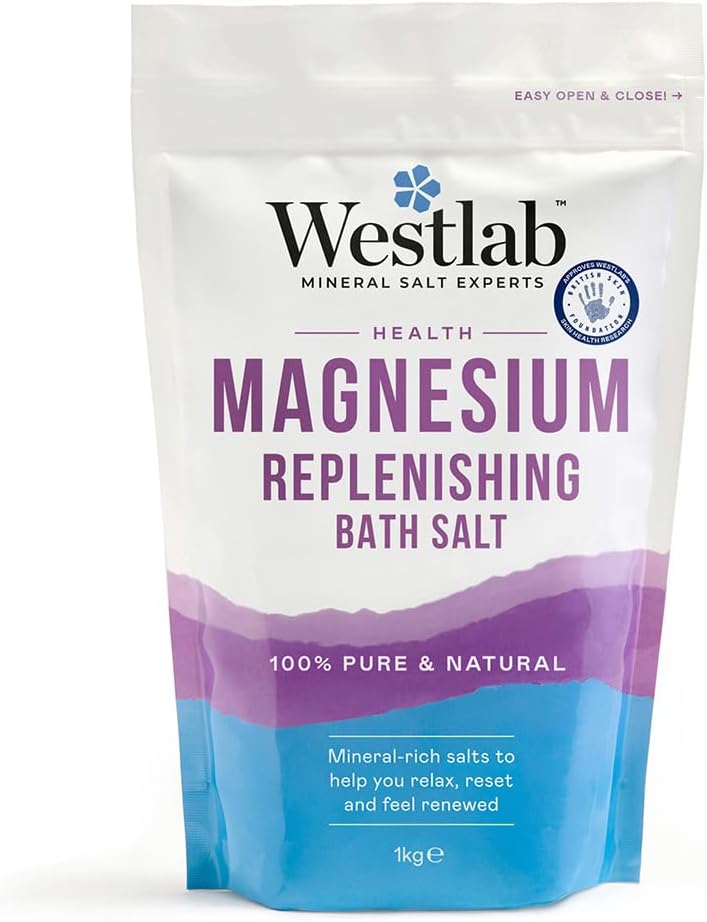 Westlab Health Magnesium Bath Salts 1kg (1 Pack)