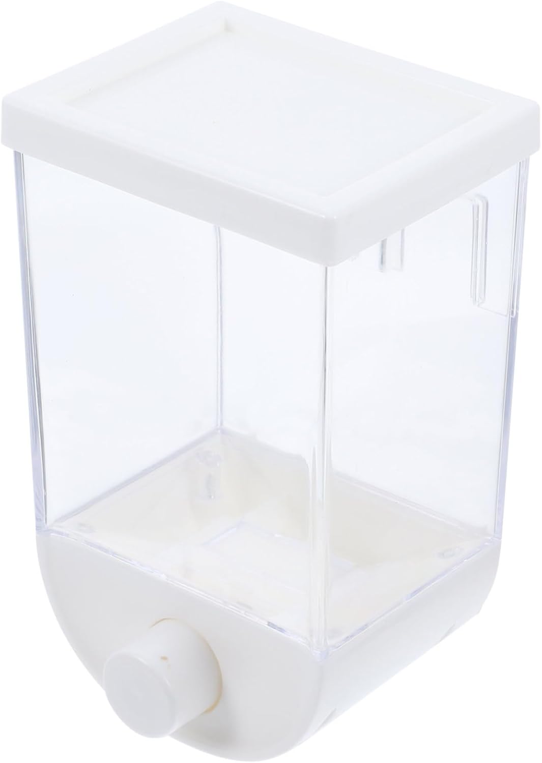 Plastic Grain Storage Container 1000ml Sealed Cereal Canister Hanging Food Storage Jar for Dry Food for Kitchen Organization and Pantry Staples