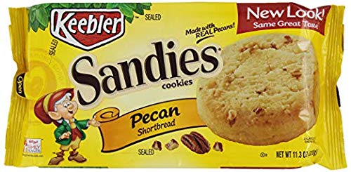 Keebler, Sandies, Shortbread Cookies, Pecan (Pack of 4)