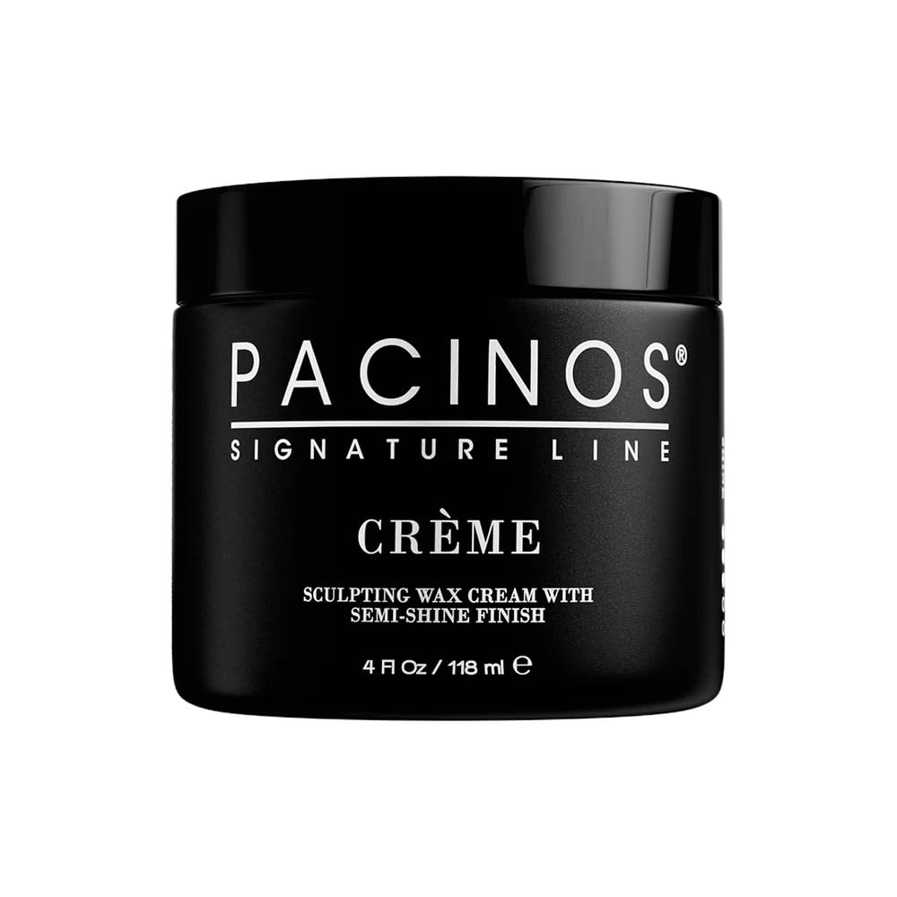 Pacinos Creme Hair Sculpting Wax, Water-Soluble, Medium Shine, All Day Hold