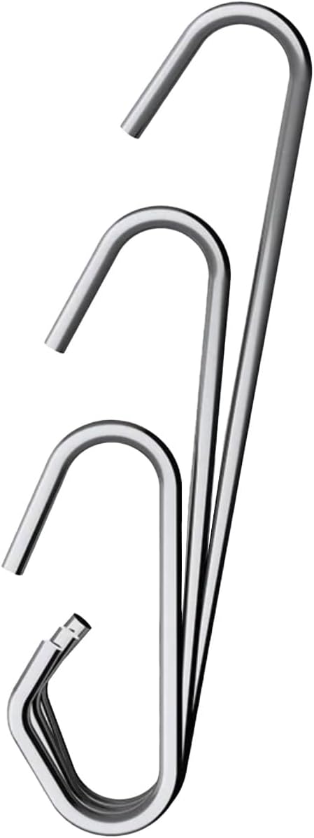 PlumbEZ Universal Toilet Flush Hook Pack - Cistern C Hook & C Link for Siphon Connection - Toilet Flush Siphon Link C Hooks