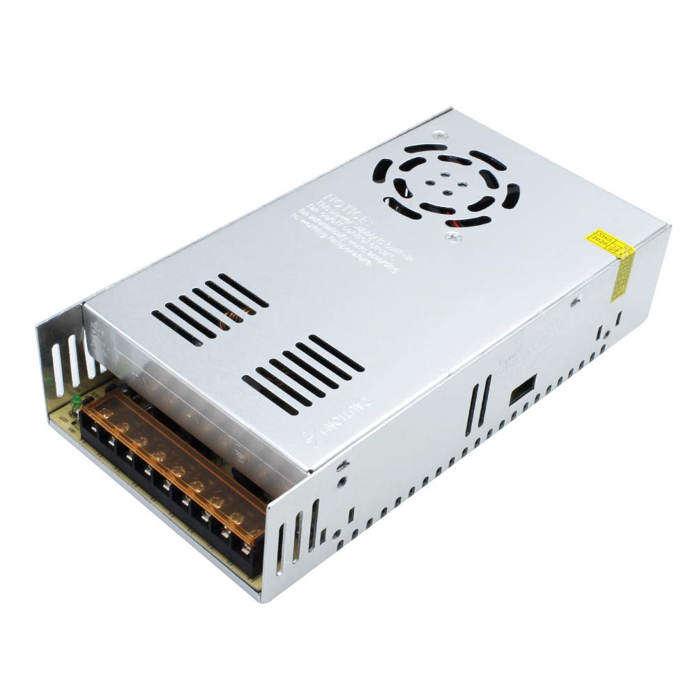 inShareplus 24V 18.75A 450W Universal Regulated Switching Power Supply, 100-240V AC to DC 24 Volt LED Driver, Converter, Transformer, Adapter for LED Strip Light, Computer Project