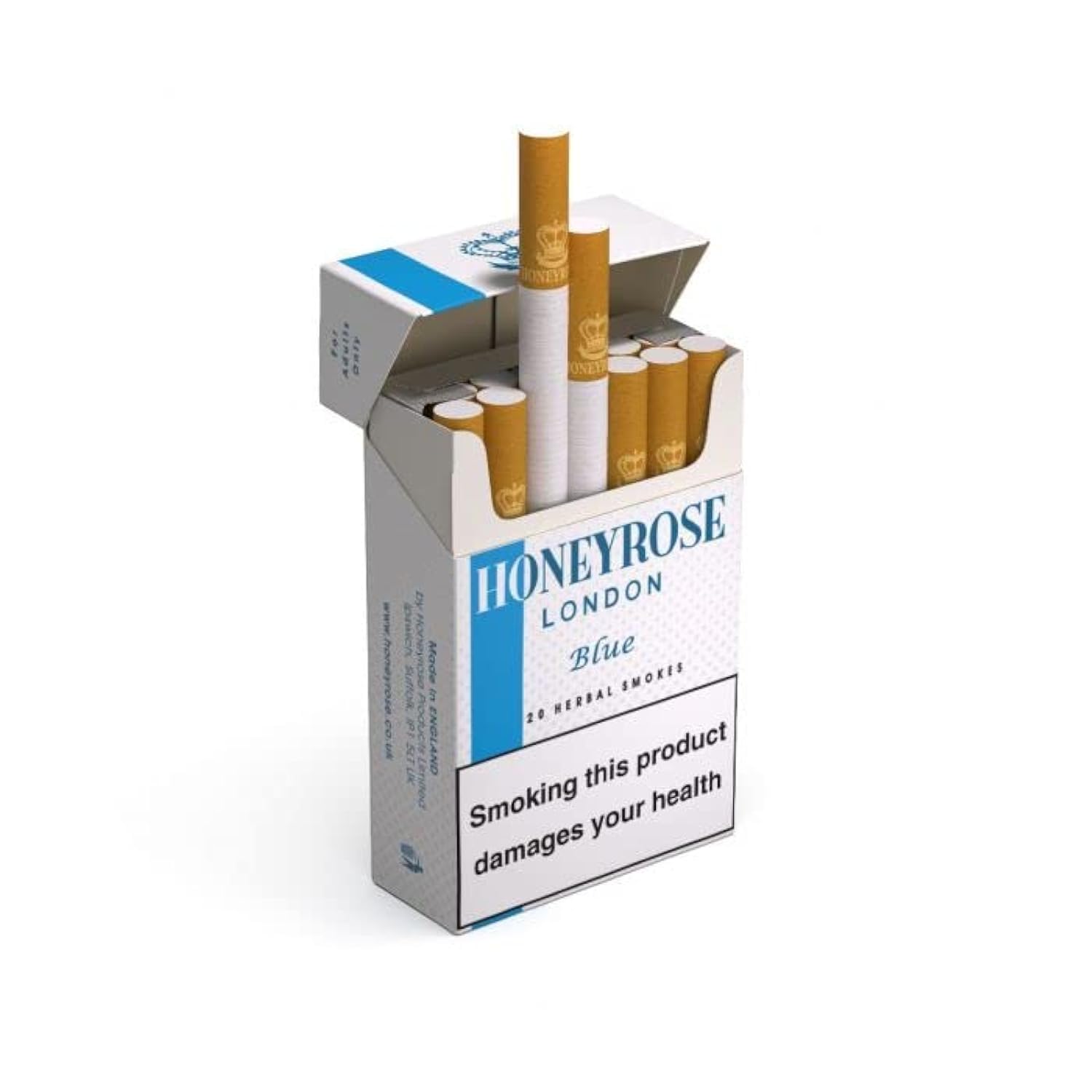Honeyrose Blue Herbal Cigarettes
