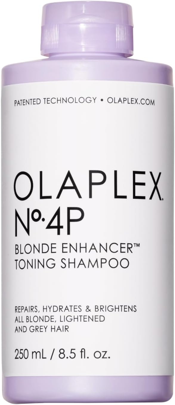 OLAPLEX No. 4P Blonde Enhancer Toning Shampoo, 250 ml (Pack of 1)