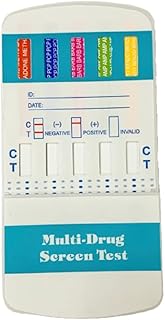 10 Panel Dip Drug Testing Kit, Test for 10 Different Drugs. (1)