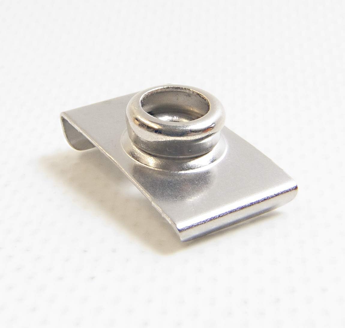 3/4" Stainless Steel SS Boat Marine Canvas Windshield Male Stud Snap Clip (20 Piece Pack)