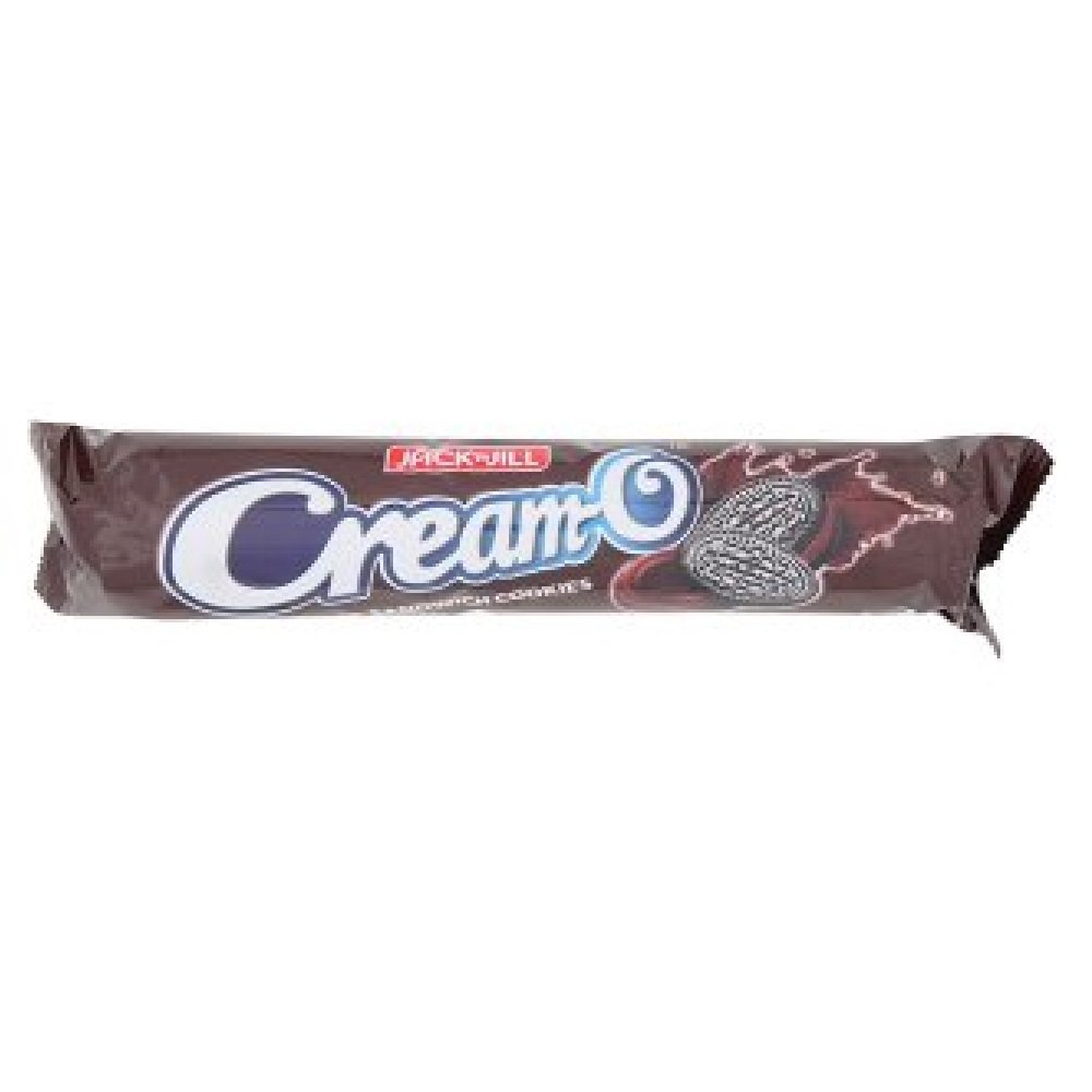 Jack 'n Jill Cream-O Sandwich & Tart Cookies with Cream Jam (Chocolate Flavoured, 3 Packs)