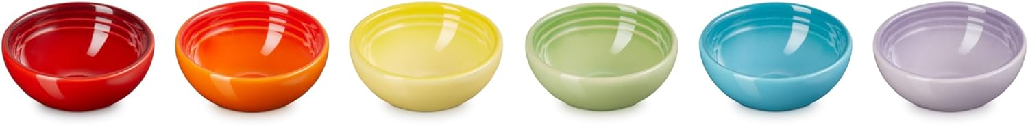 Le Creuset Set Of 6 Vancouver Pinch Bowls 2 Oz Multi