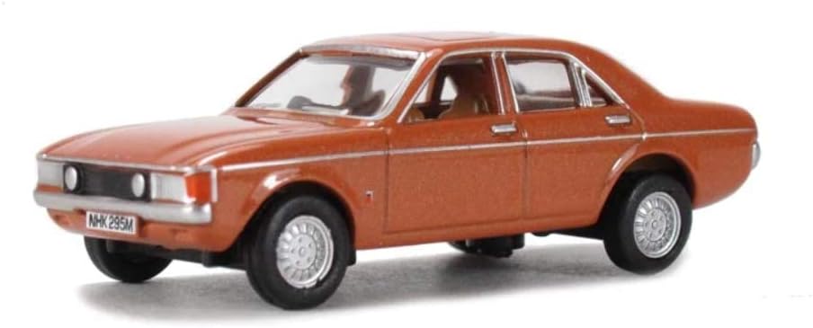 Oxford Diecast Ford Consul in Gold 1:76 scale diecast model