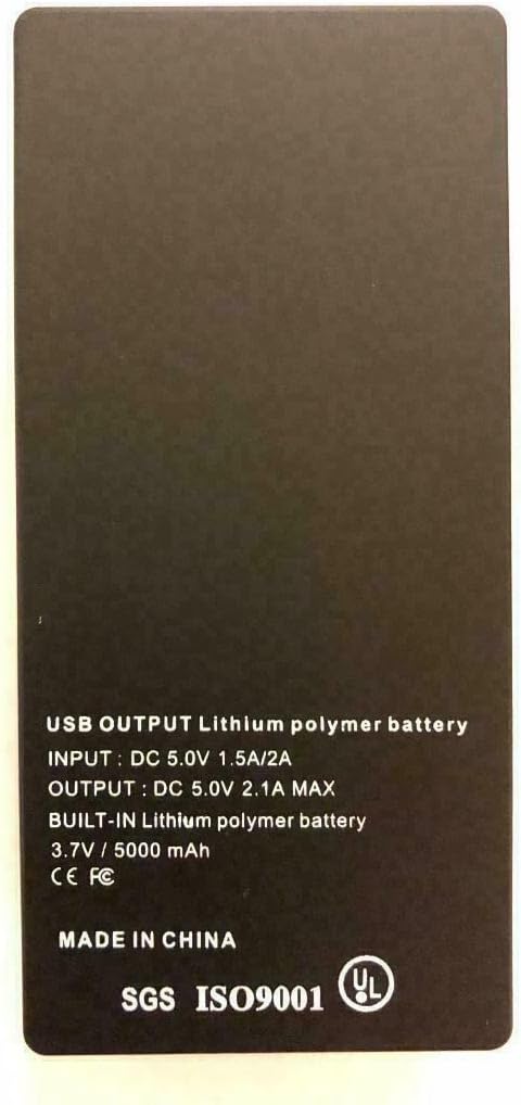 Battery for 272 Diodes Helmet Cap