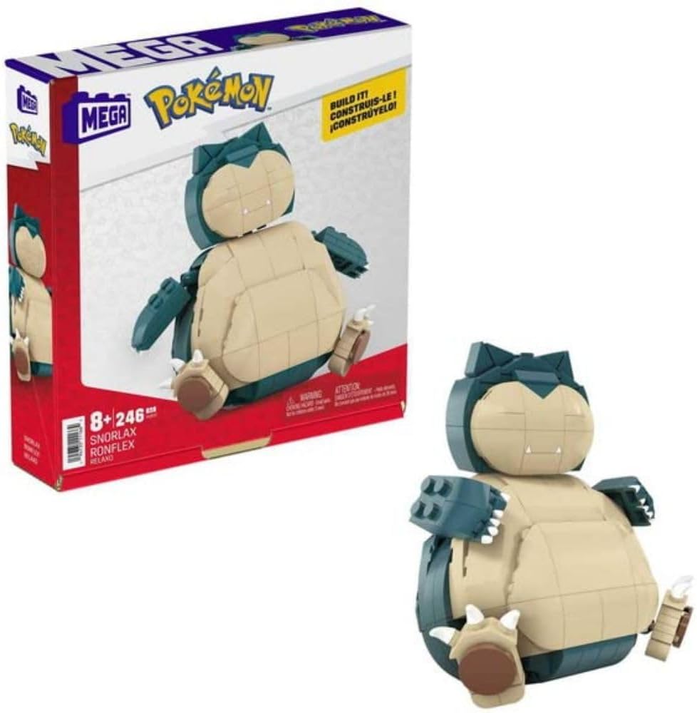 Snorlax 12.5 cm Pokemon to Build