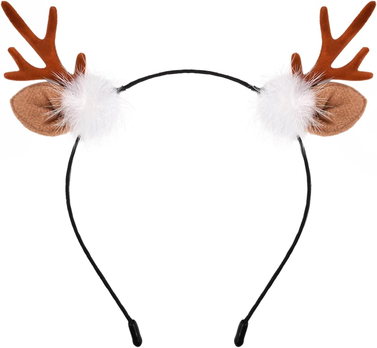 DS. DISTINCTIVE STYLE Reindeer Antlers Deer Ears Headband for Women Cute Christmas Hair Accessories