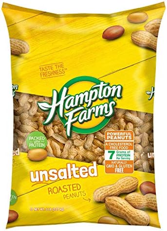 Item of Hampton Farms Unsalted in-Shell Peanuts (5 lbs.) - Pack of 1