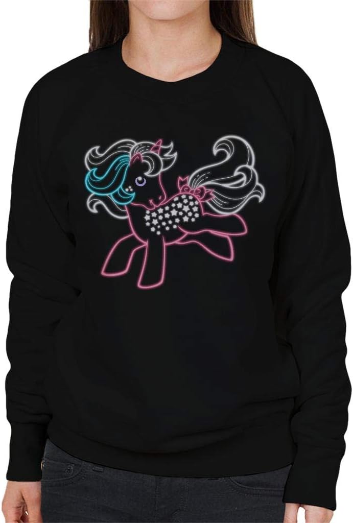 My Little Pony Stars Cutie Mark Neon Women's Sweatshirt