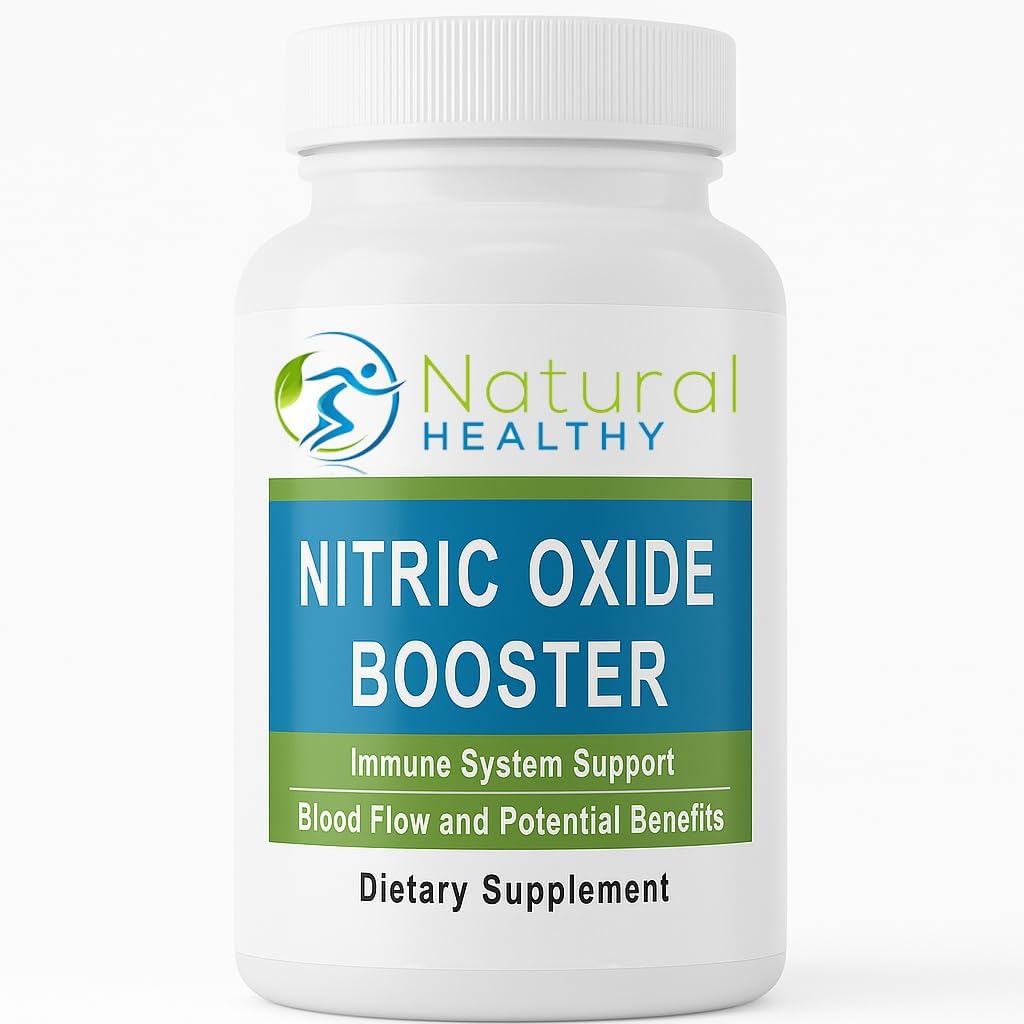 Nitric Oxide Booster (60 Capsules) - Suitable for Vegans