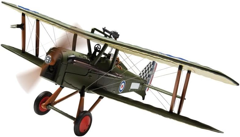 Corgi AA37711 SE5a Biplane RAF No 74Sqn - Diecast Planes & Aircraft Models for Ages 14+, Die Cast Aeroplane - Detailed Scale Model for Adult Aviation Collectors, Green