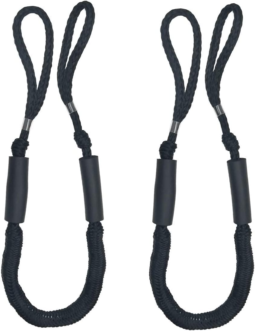 Bungee Dock Line Mooring Rope for Boat 3.5 ft 2 Pack