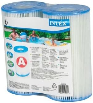 Intex 0775431 Filter Cartridge for Swimming Pool Blue 10,8 x 21,6 x 20,3 cm - set of 2