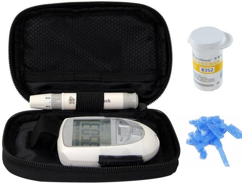 Cholesterol Test Meter Total Cholesterol Meter Cholesterol Analyzer Test Kit + 10pcs Strips