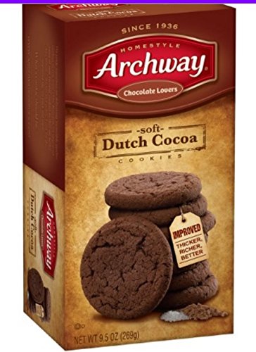 Archway Chocolate Lovers Soft Dutch Cocoa Cookies, 8.75 Oz
