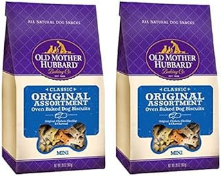Old Mother Hubbard Crunchy Classic Natural Dog Treats - Original Assortment (2 Pack)
