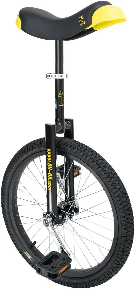 Unicycle QU-AX Luxus, 406 mm (20 Inches), Black