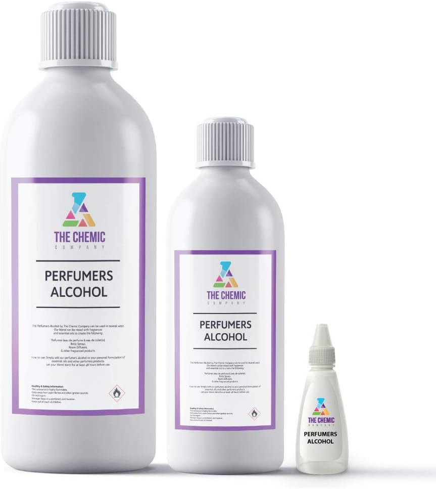 Perfumers Alcohol Perfect Base used for any Fragrances, Perfumes & Room Diffusers (100ML)