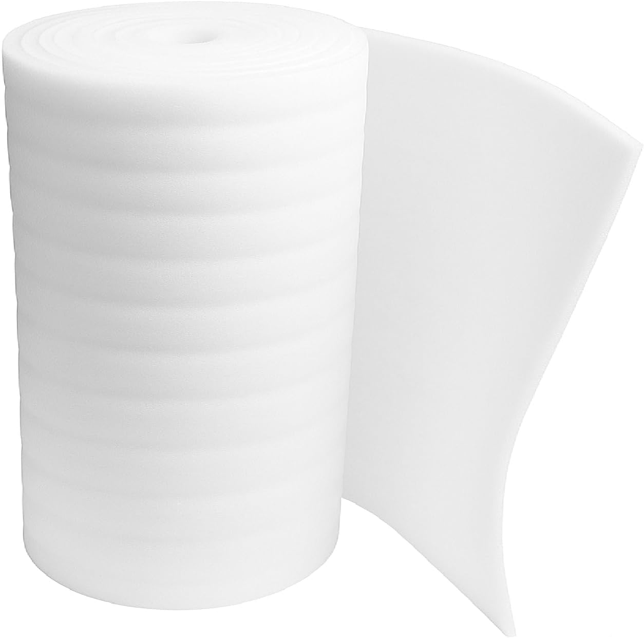 4mm Thick Soft Foam Wrap Roll 500mm x 20M | Protecting Cushioning Fragile Items | Safe Shipping or Storage | Moisture-Resistant Foam Insulation Underlay Packing Solution