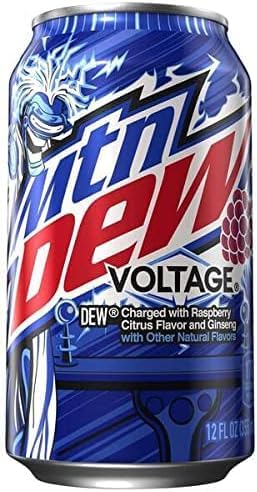 Mountain Dew Voltage Raspberry Citrus - (Voltage - Pack of 12)