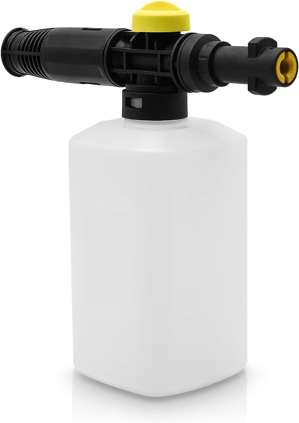 Fai Top 750ml Foam Cannon Fits K2-K7 Adjustable Nozzle Snow Foam Lance | Compatible with Karcher, 3 spray modes leakproof bottle visible scale plastic parts home car shop clean car bike driveway