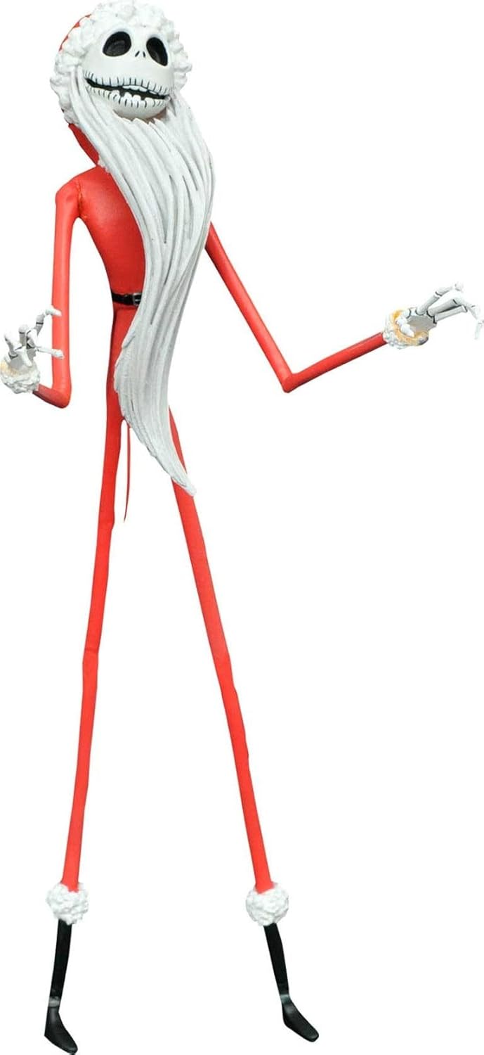 Diamond Select Toys The Nightmare Before Christmas: Best of Series: Santa Jack Action Figure, Multicolor
