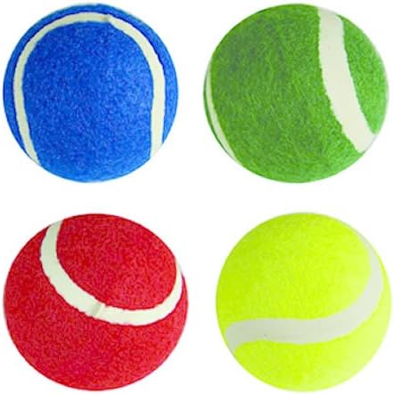 Gamez Galore COLOURED TENNIS BALLS - PACK OF 12