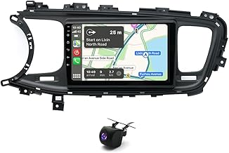 Double Din Car Stereo for 2011-2015 Kia Optima K5 9 Inch Touch Screen Android 13 Car Audio Multimedia Receiver with CarPlay Android Auto GPS Radio Navigation Bluetooth Camera - 2G+32G