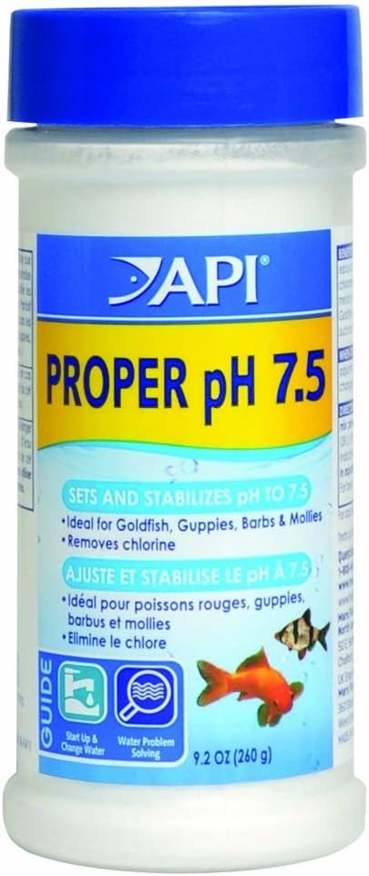 API (2 Pack) Proper pH 7.5 Freshwater Stabalizer Powder 7.5 Ounces