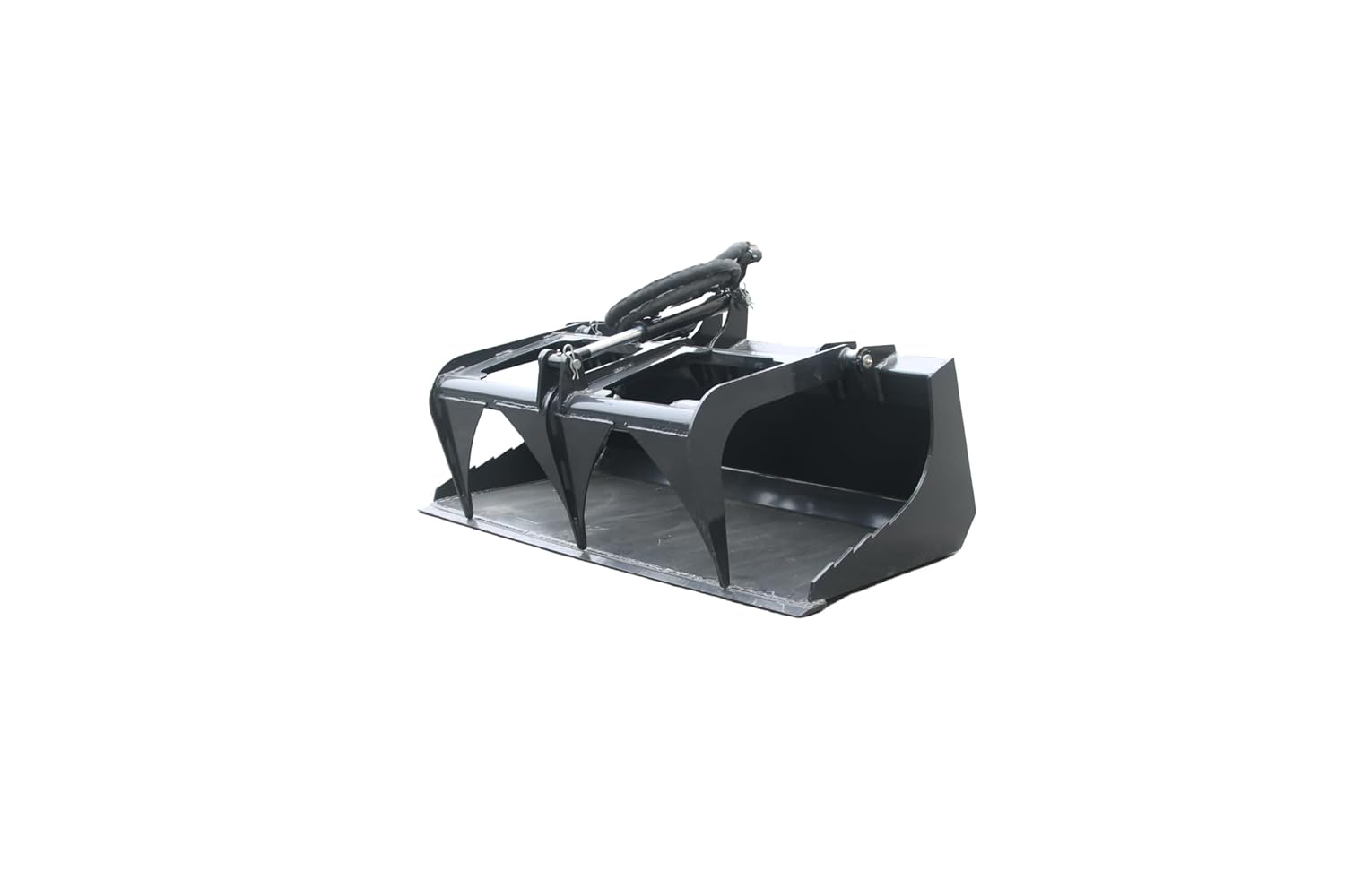 44" Mini Stump Bucket Stump Grapple Skid Steer Attachment,3000 PSI Hydarulic Cylinders, Suitable for Mini Loaders for Construction, Farm and Ranch