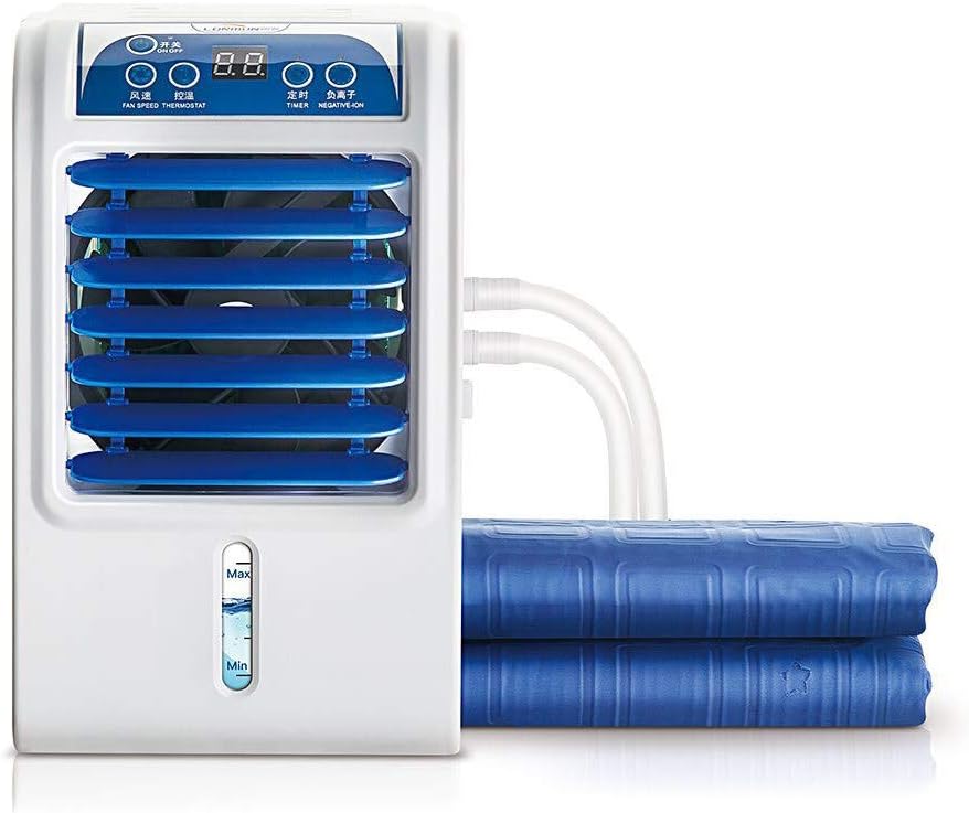 Cooling Water Mattress, Cooler Pad, Ice mattress, Cooling Bed Conditioning System - for Home, Dorm Room, Apartment and Hostel, Cool in Summer,160x140cm