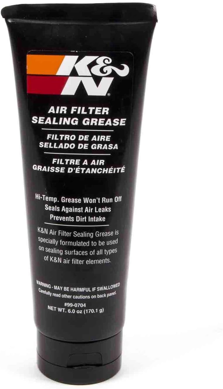 K&N Sealing Grease: 6 Oz; Prevents Air Leaks with Airtight Fit; 99-0704