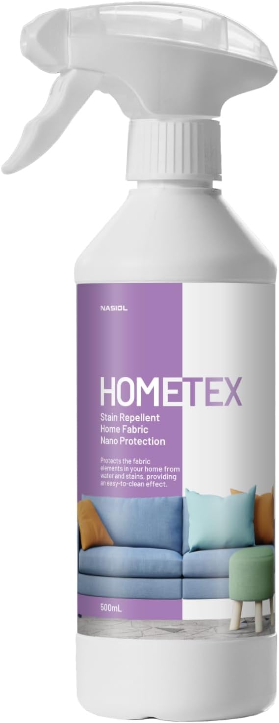 Nasiol HomeTex, Home Textile Nano Protection, Fabric Guard, Upholstery Stain Protector, PFAS Free Formula 17 fl. oz