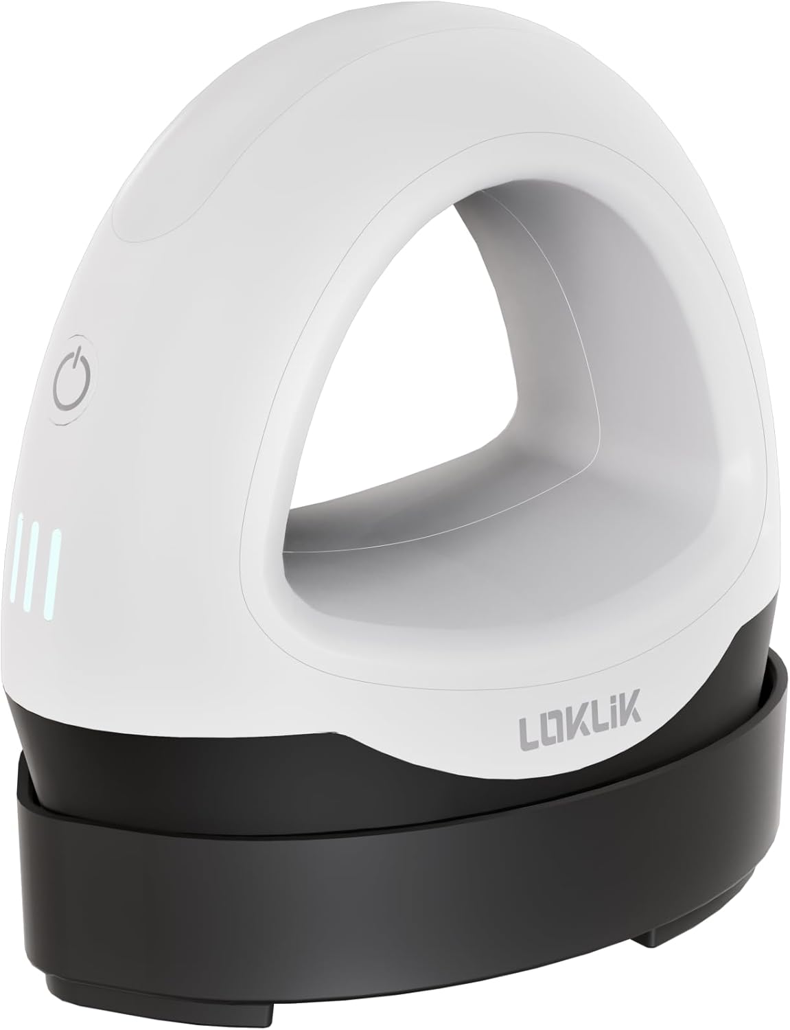 LOKLIK Mini Heat Press - Portable Heat Transfer Vinyl Machine for Sublimation Printing with Compact Plate, HTV Craft Heatpress Machine for Fabric Transfers, White