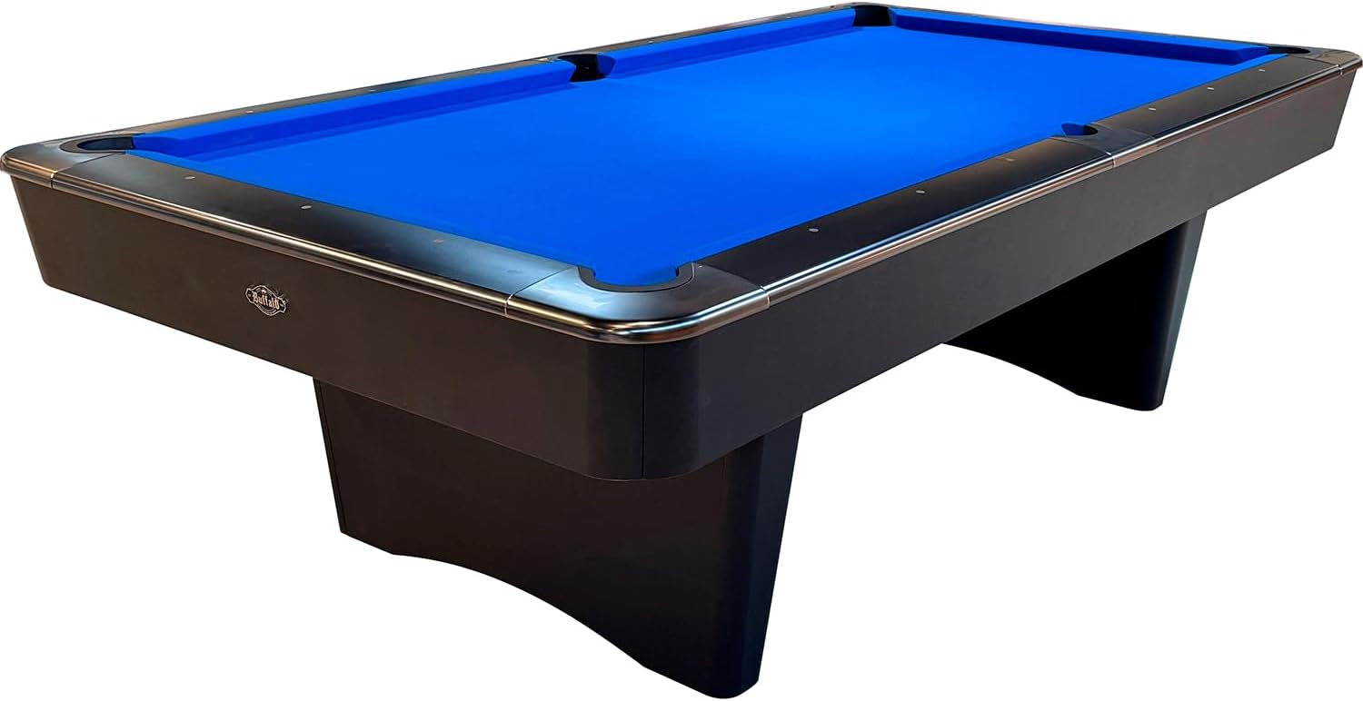 John West Nightshade Pool Table 8 ft with Slate Top