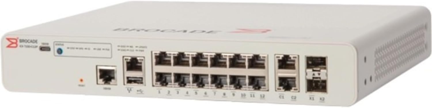Ruckus Brocade ICX 7150 Compact Switch (ICX7150-C12P-2X1G)