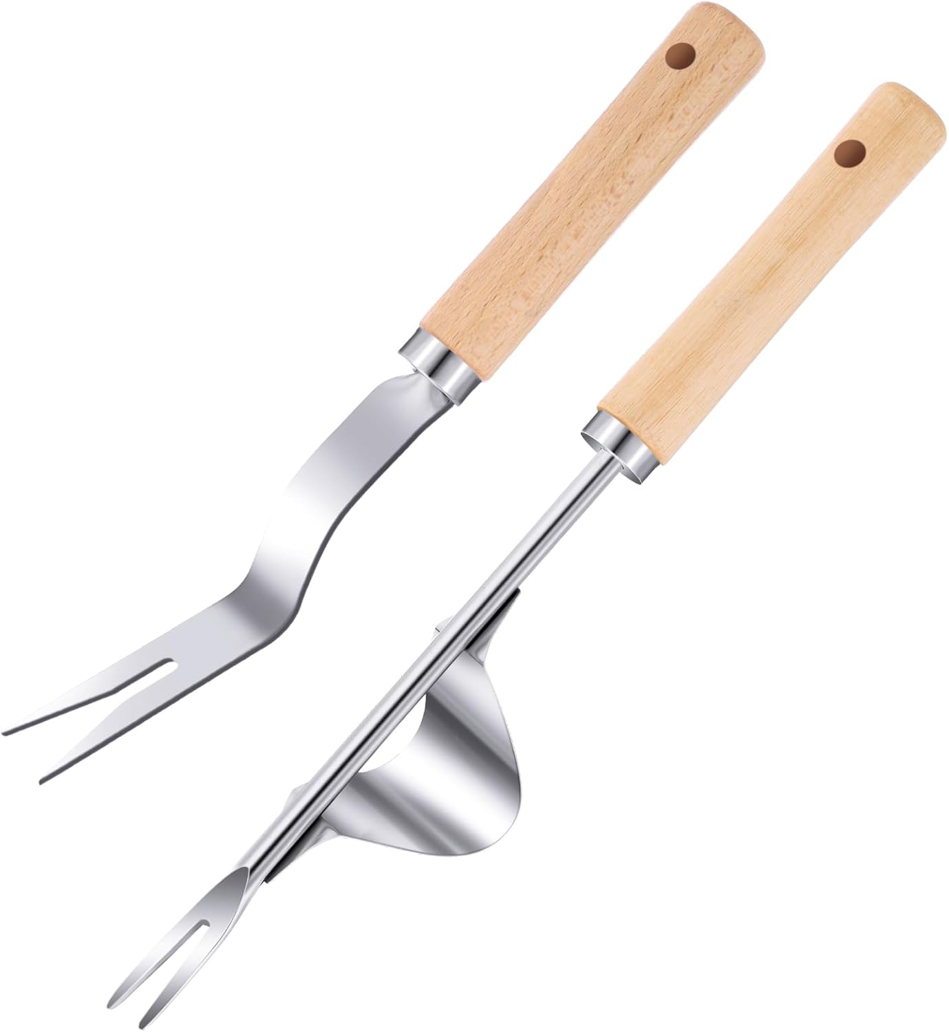 Zuimei 2 Pcs Hand Weeder Tool, Manual Weeder Tool Garden Weeding Tool Dandelion Remover Tool Manual Weed Puller for Garden Patio Lawn