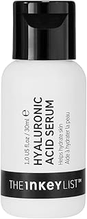The INKEY List Hyaluronic Acid Serum, Hydrate Multiple Layers of Dry Skin, Plump and Smooth Fine Lines and Wrinkles, 1.0 fl oz